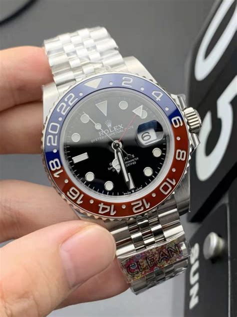 fake rolex gmt-master ii how to tell|rolex pepsi bezel color difference.